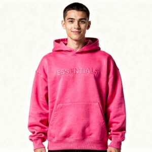 Pink Essentials Hoodie