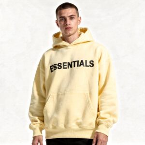 Yellow Essentials Hoodie